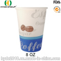 Tasse de papier café de haute qualité pour les États-Unis (8 oz)